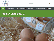 Tablet Screenshot of ceskavejce.cz